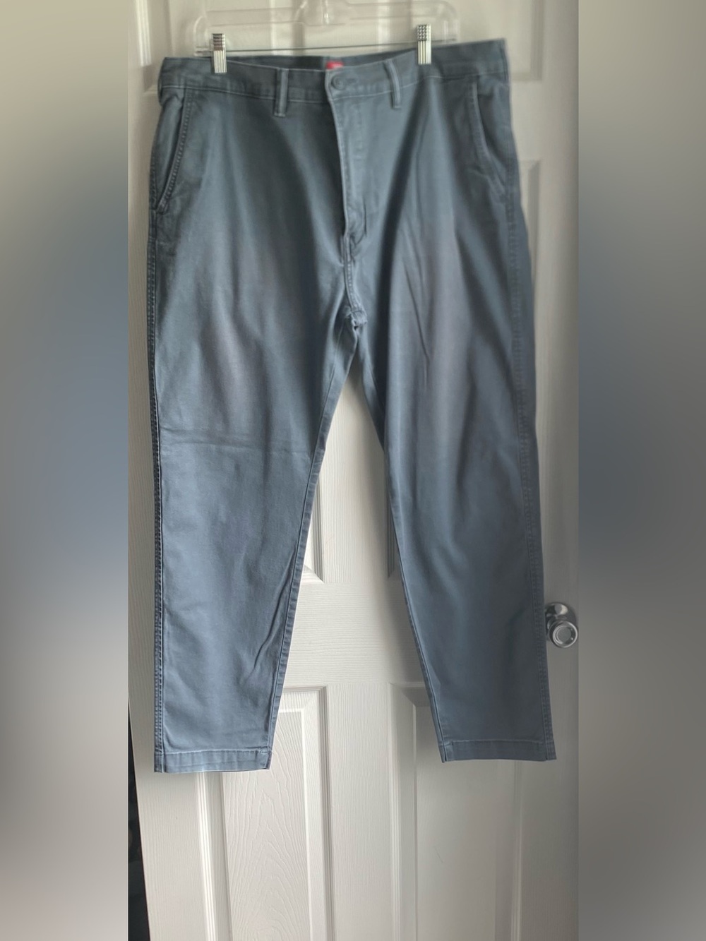 Levi's Taper Leg Chinos in Steel Blue